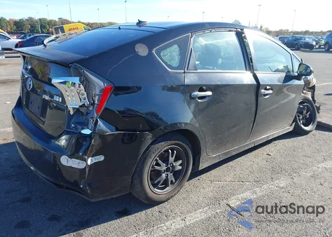 2011 Toyota Prius Two from USA, damaged, VIN JTDKN3DU8B0265390